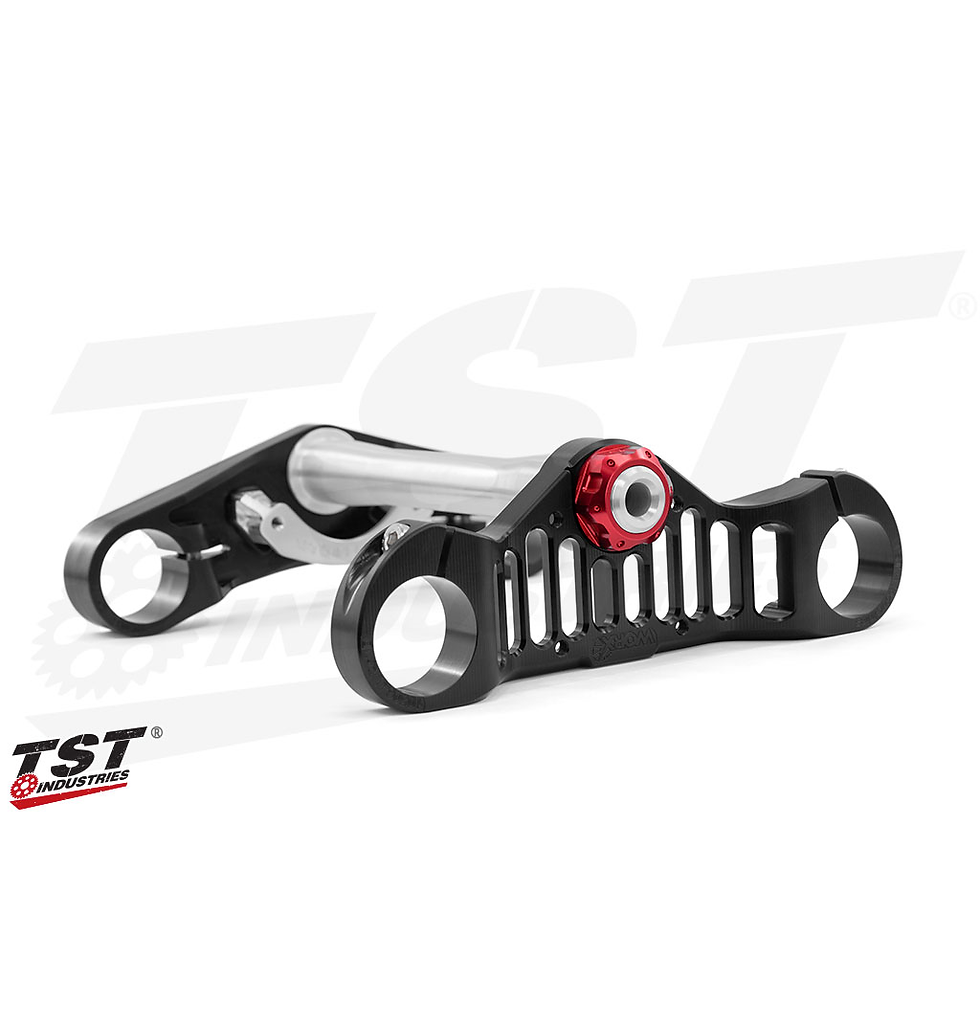 Thumbnail: TST WORX Triple Clamp Set Kawasaki Ninja 400 2018+