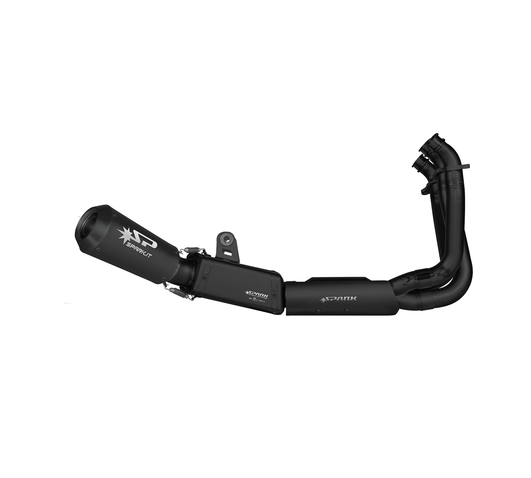 Spark "GP" Full Exhaust System (Black Edition) (Euro5) Triumph Trident 660