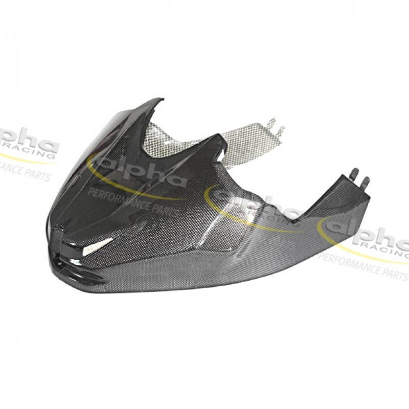 Fuel tank cover short, carbon, 2012-