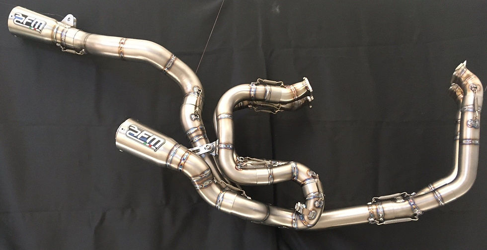 Thumbnail: FM Projects Full Titanium Exhaust for the Ducati Panigale V4 / S / Speciale
