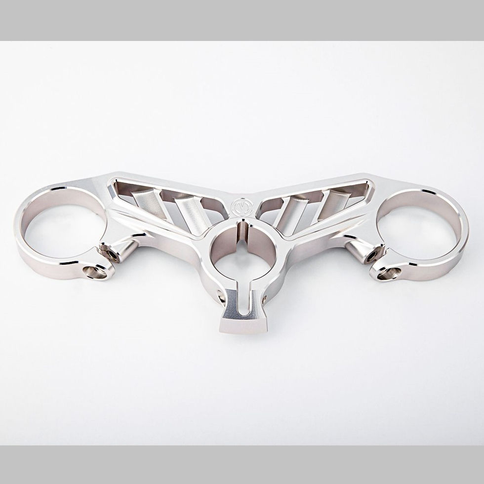 Thumbnail: Motocorse Billet Aluminum Upper Triple Clamp Ducati Panigale V4 53mm OEM