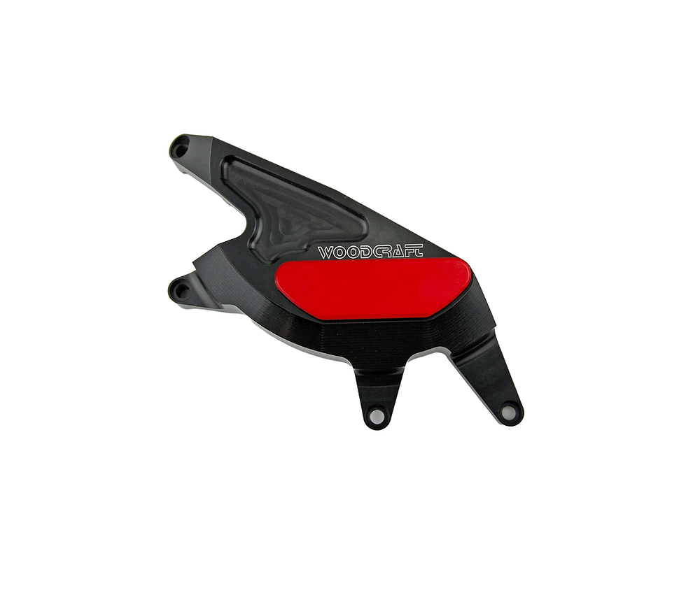 Thumbnail: Woodcraft Clutch Cover Protector w/ Skid Pad Suzuki SV650 2023-2025