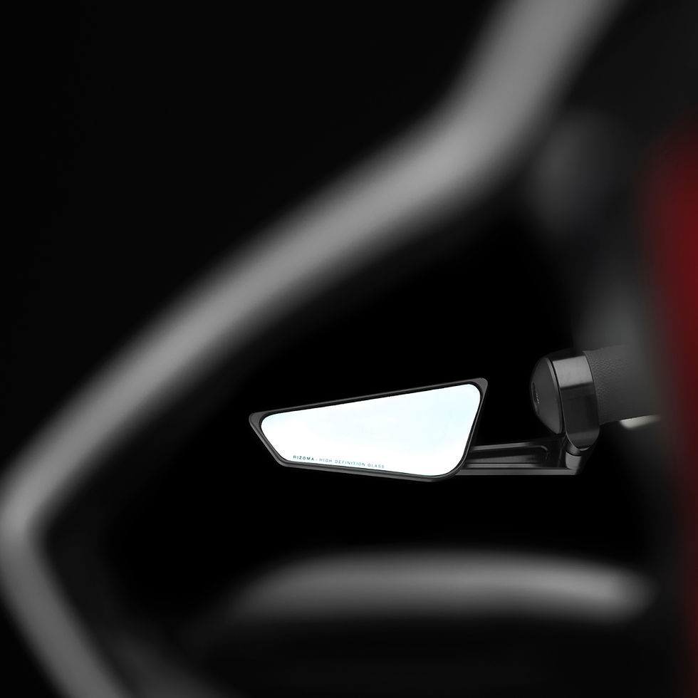 Thumbnail: Rizoma "Cut Edge" Bar End Style Mirror