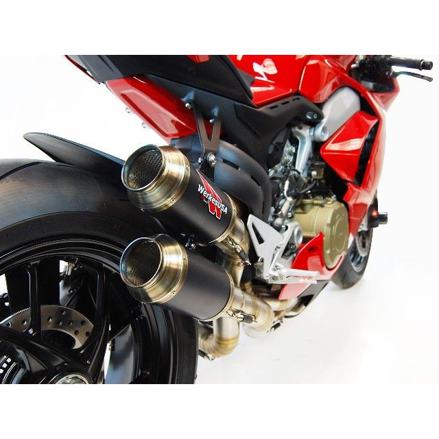 Thumbnail: Competition Werkes Ducati V4 Panigale GP Race Slip-on Exhaust