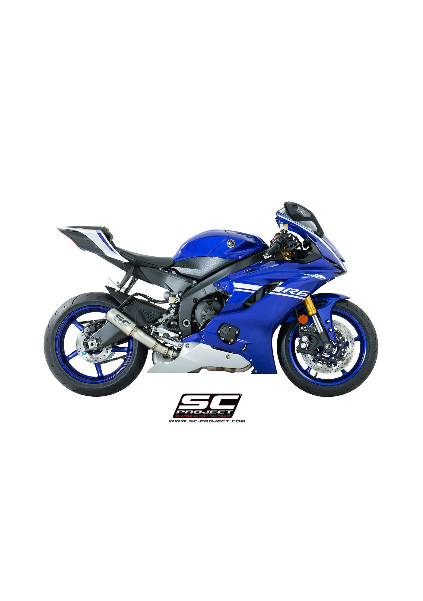 SC-Project CR-T Slip-On Exhaust Yamaha R6 2006-2023