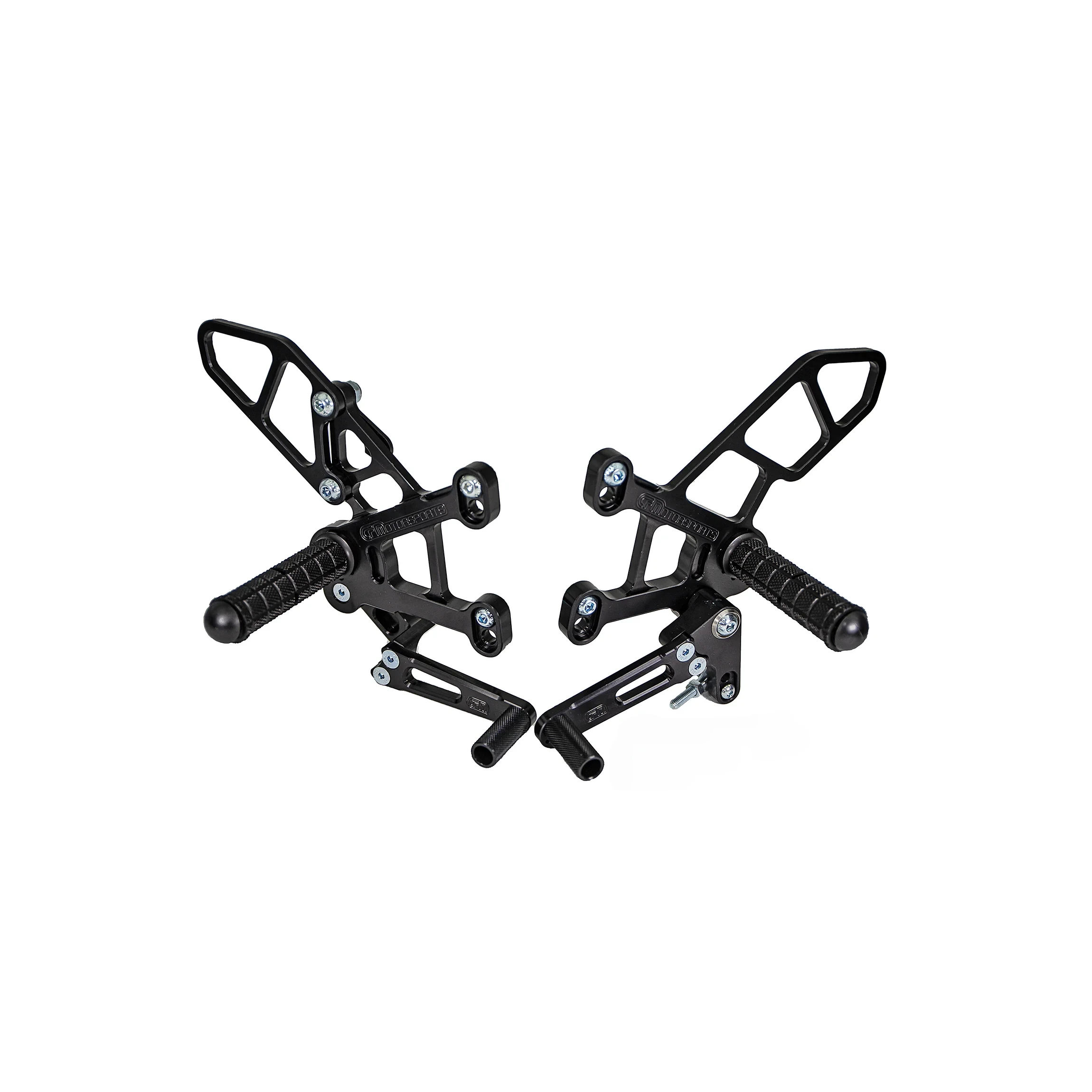 Woodcraft 2011-2015 ZX10 Rearset Kit w/Pedals, STD Shift