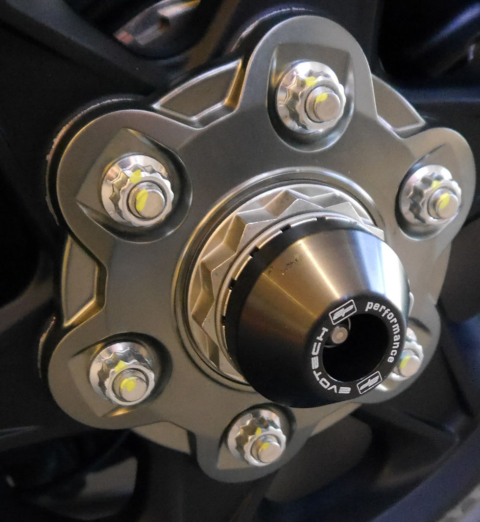 Thumbnail: Evotech Performance Rear Axle Sliders Ducati