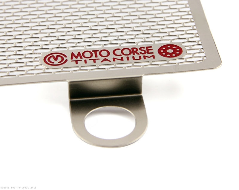 Thumbnail: Motocorse Titanium Upper and Lower Radiator Protectors Ducati 1299/1199/959/899