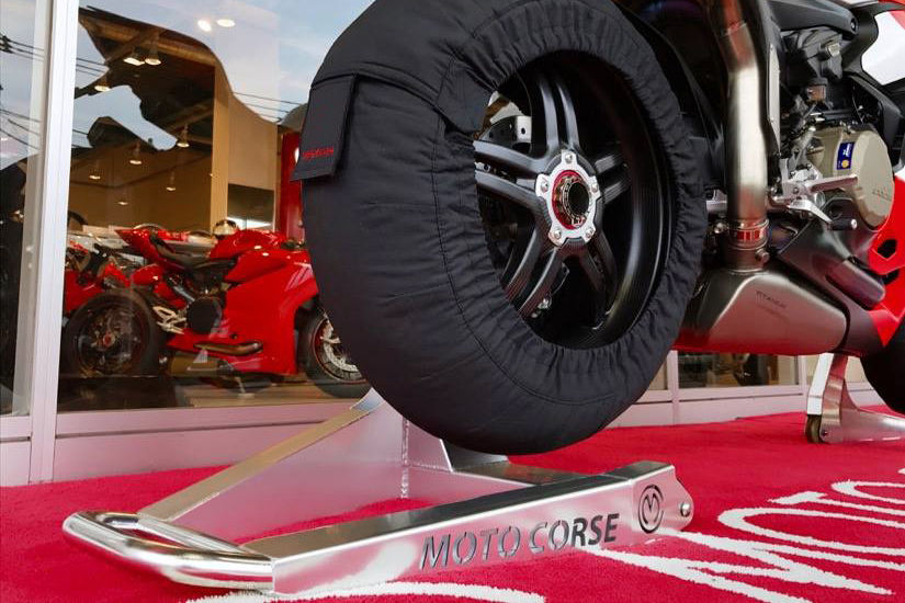 Thumbnail: Motocorse "SBK" Aluminum Rear Single Side Paddock Stand Ducati and MV A