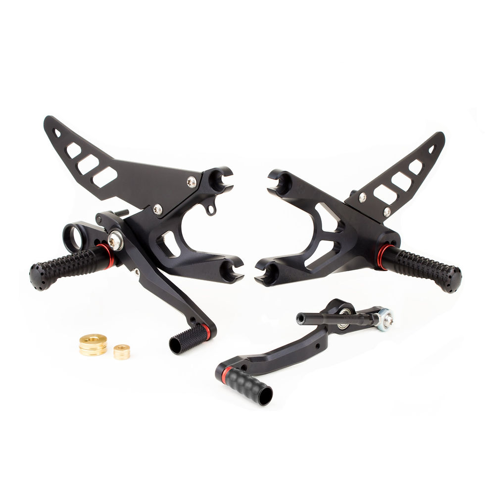 Gilles FXR.GT Rearsets Yamaha YZF-R6 2017+