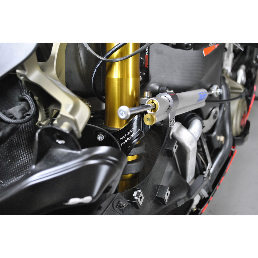 Thumbnail: Melotti Racing Lateral Side Mount Damper Bracket Ducati Panigale V4 V4S V4R