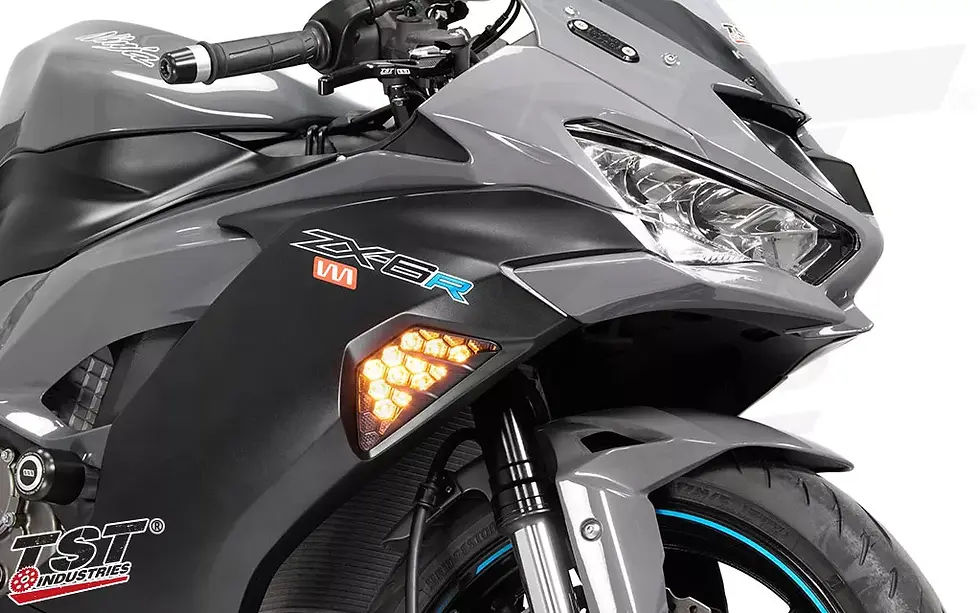 Thumbnail: TST Nexus LED Front Flushmount Turn Signals Kawasaki Ninja