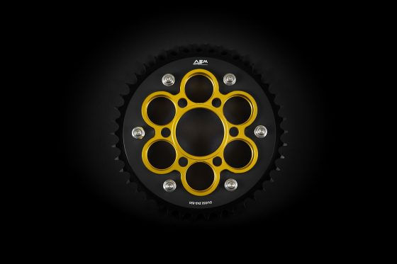 Thumbnail: AEM Factory Aluminum 6 Hole Quick Change Sprocket Carrier Ducati