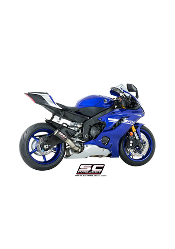 SC-Project CR-T Slip-On Exhaust Yamaha R6 2006-2023 | Bike Armory