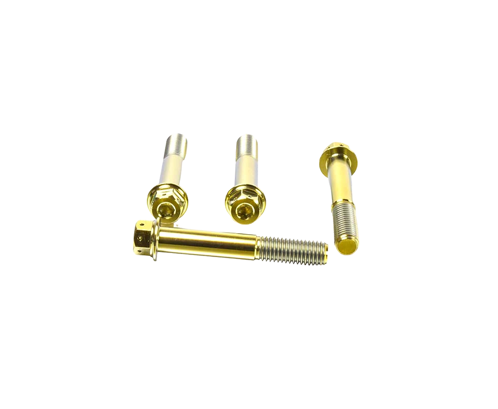 Thumbnail: Pro-Bolt Titanium Front Brake Caliper Mount Bolt Kit DualDrive