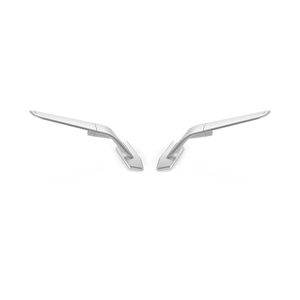 Thumbnail: Rizoma Stealth Winglet Style Mirrors Ducati V2/V4 2018-2024