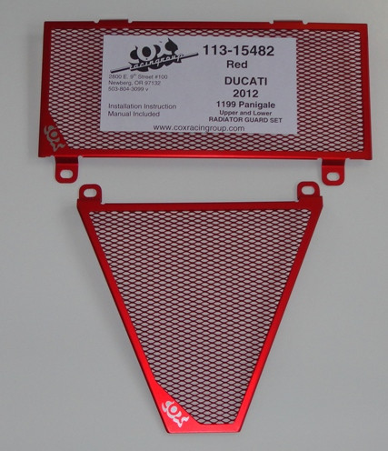 Cox Racing Radiator Guards Ducati Panigale 1299 / 1199 / 899 / 959