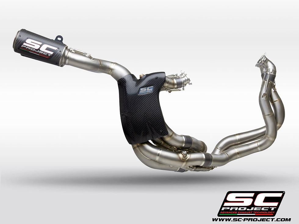 Thumbnail: SC-Project WSBK CR-T Full Titanium Under tail Exhaust System Panigale V4
