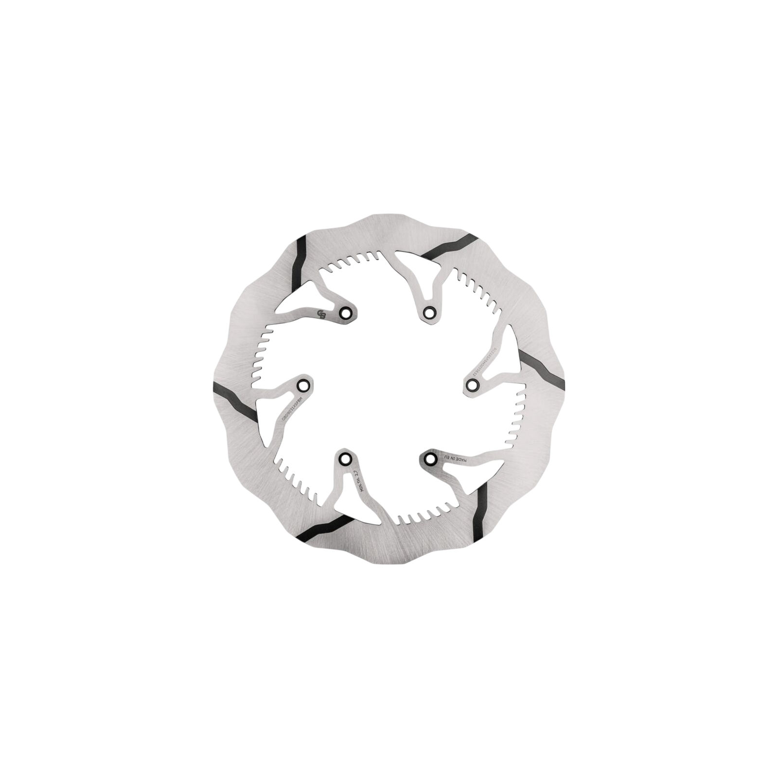 GBrakes 280MM Solid Mount Tsunami Wave Rotor