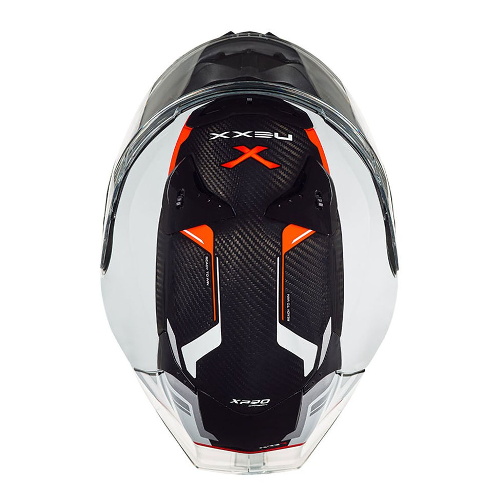 Thumbnail: NEXX X.R3R Carbon Helmet (White/Red)