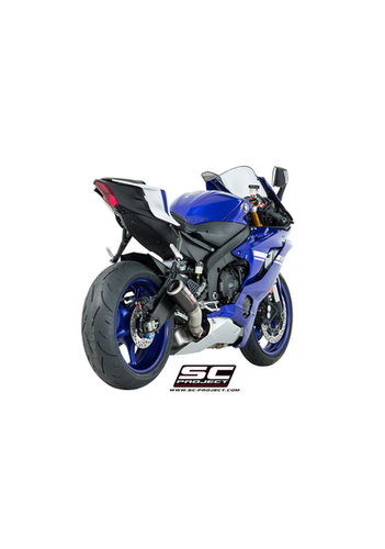 SC-Project CR-T Slip-On Exhaust Yamaha R6 2006-2023 | Bike Armory