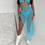 Thumbnail: THATS SO.. BLUE CROCHET MULTI-WAY RING SKIRT