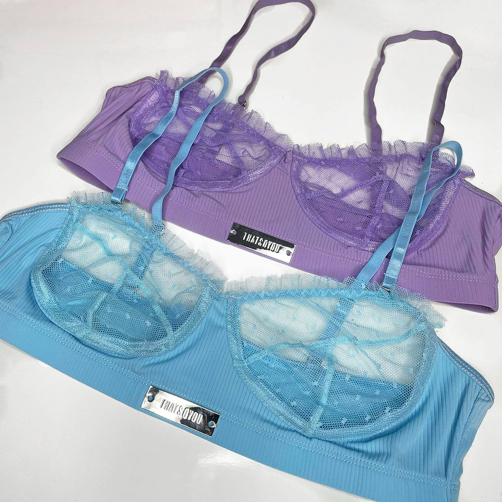 THATS SO.. THE BLUE LACE SET