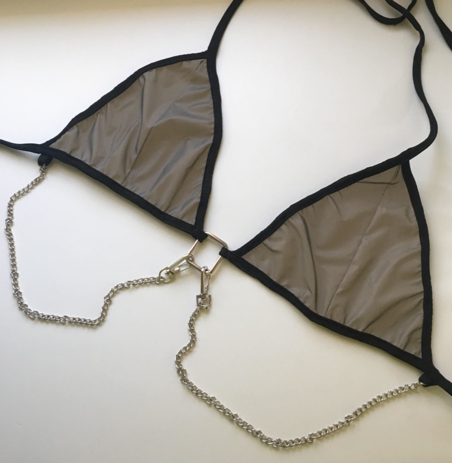 THATS SO.. SQUARE N STEEL - BLINDINGLY BRIGHT BRA TOP