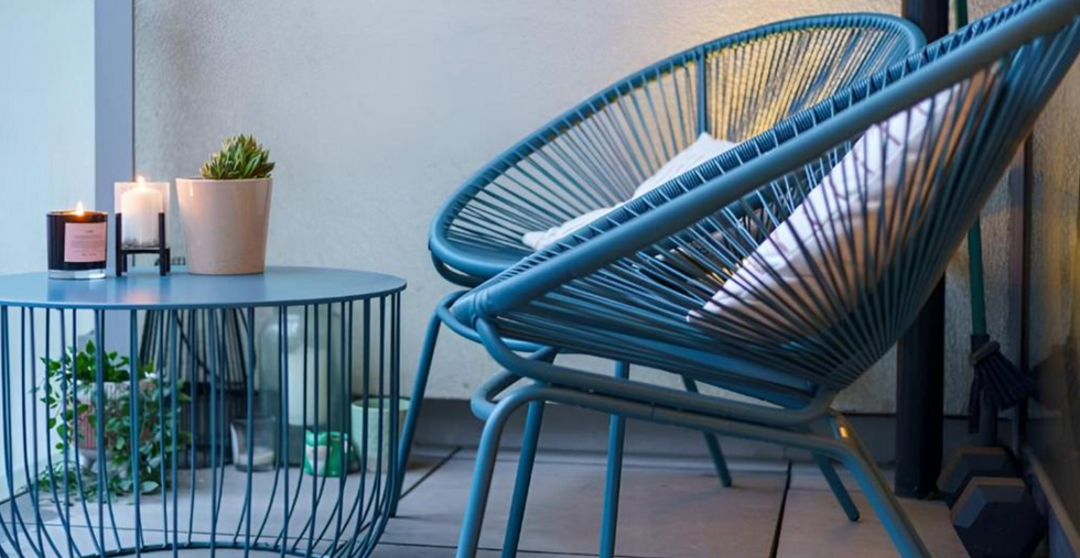 City views from serviced apartment in East London