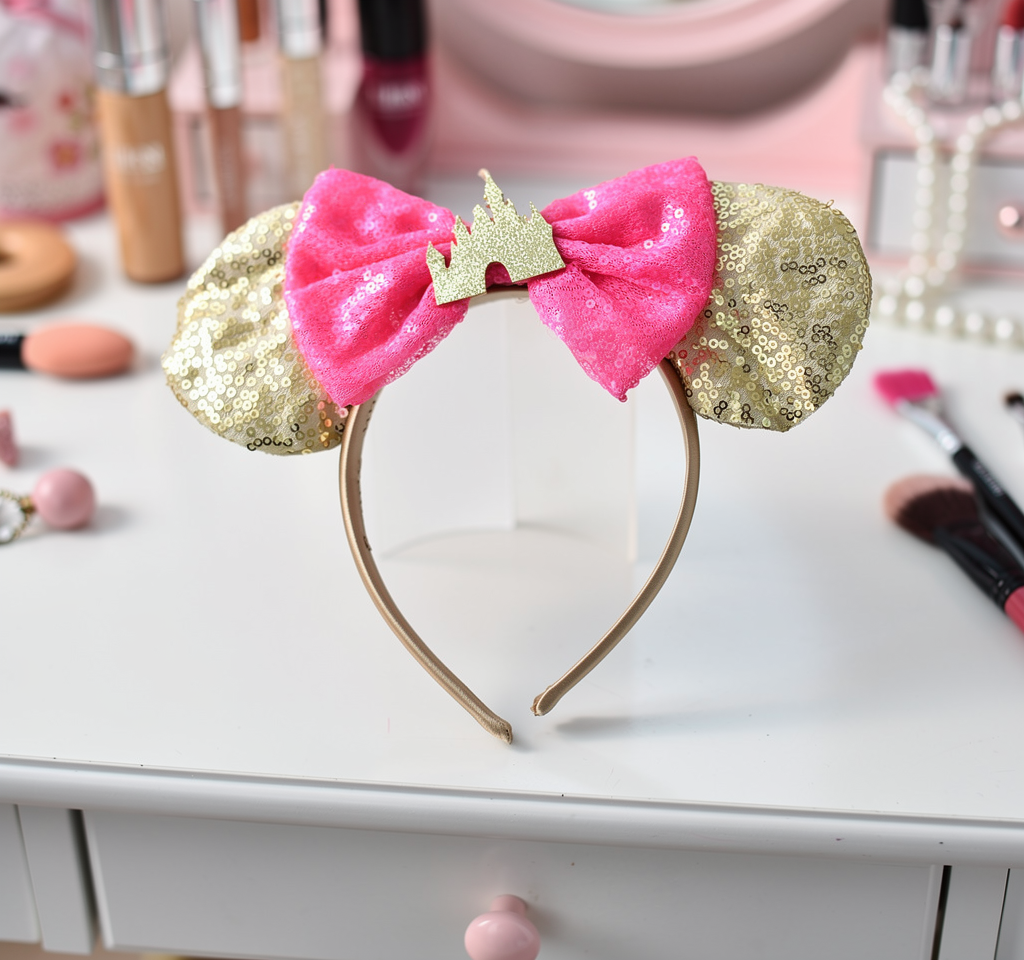 Bling Bling Minnie Mouse Princes Bow