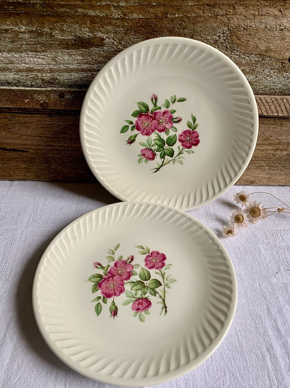 Miniature : 2 assiettes Rosine