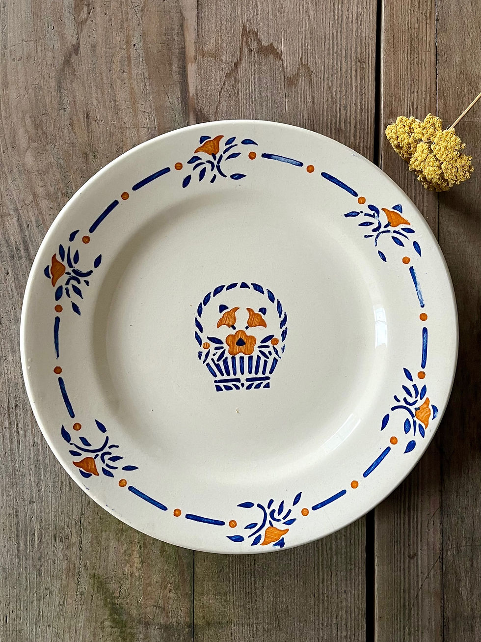 Miniature : 3 assiettes plates vintages 