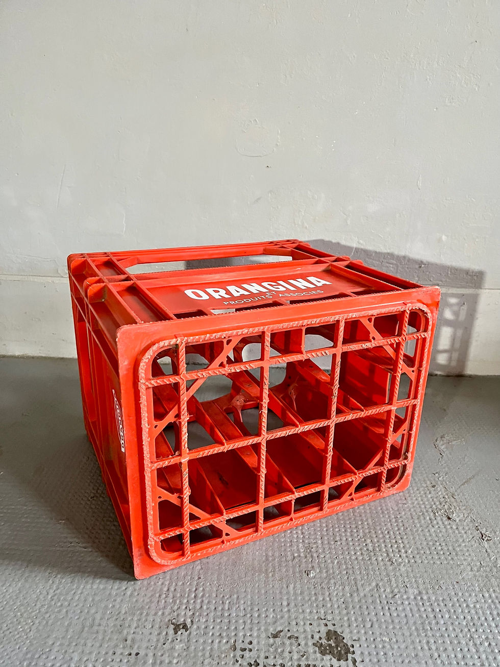 Miniature : Caisse vintage orangina 