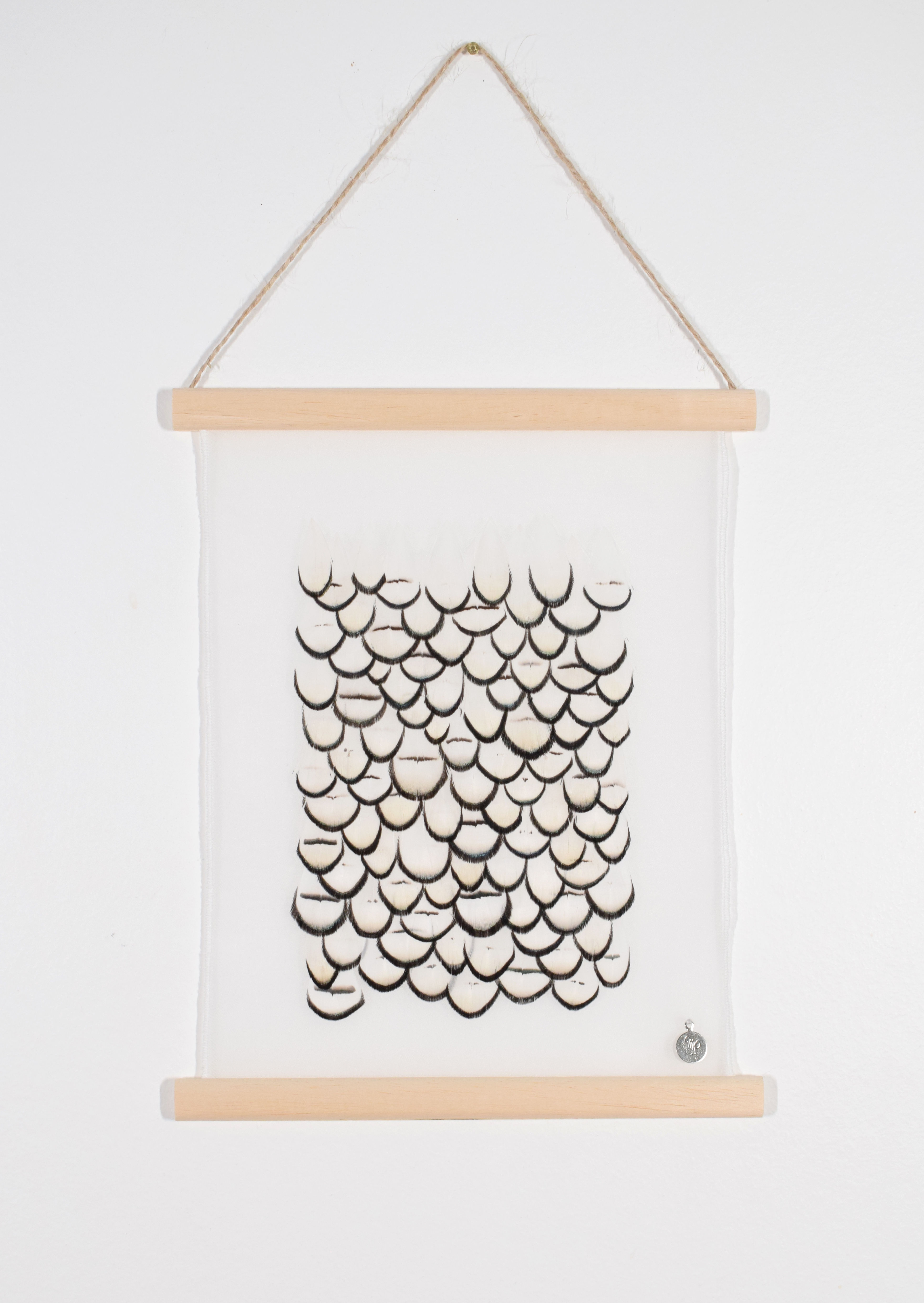 Kakémono collerette - faisan Lady Amherst