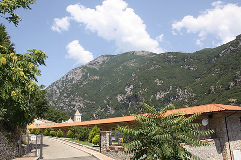 panoramica ingresso il Santuario