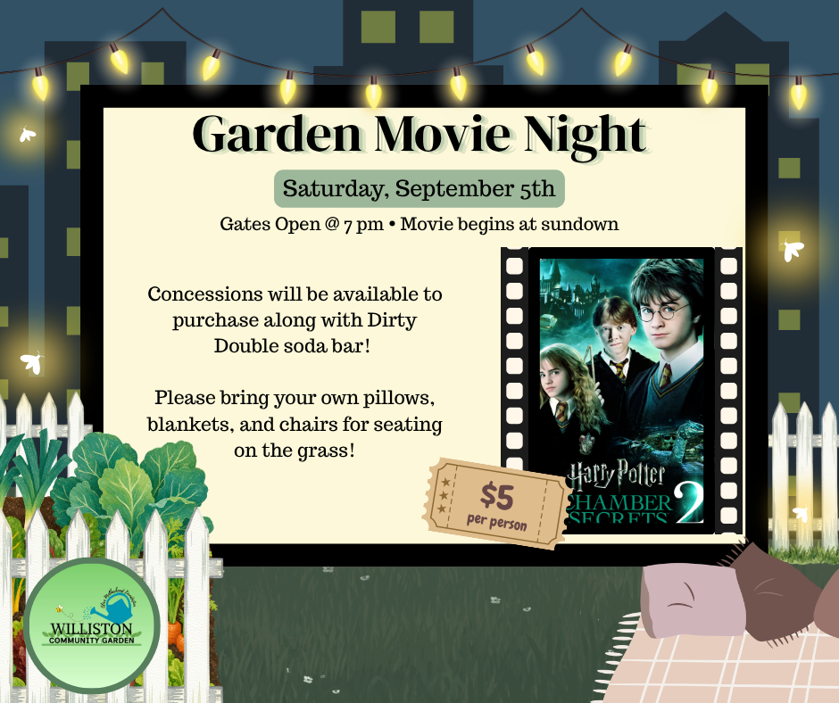 Garden Movie Night - Harry Potter and the Chamber of Secrets