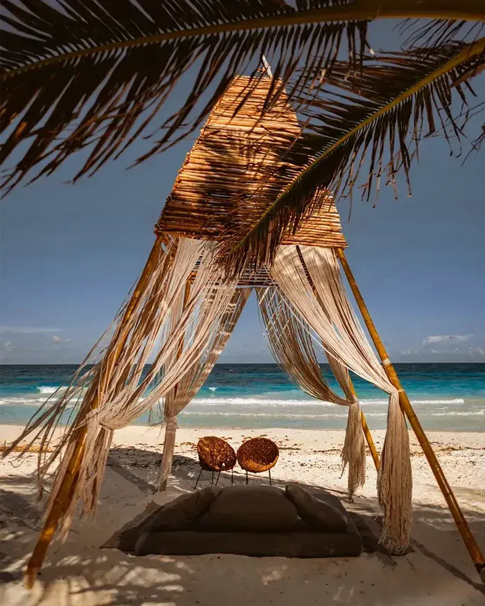 Area Tipi en Taboo Beach Club