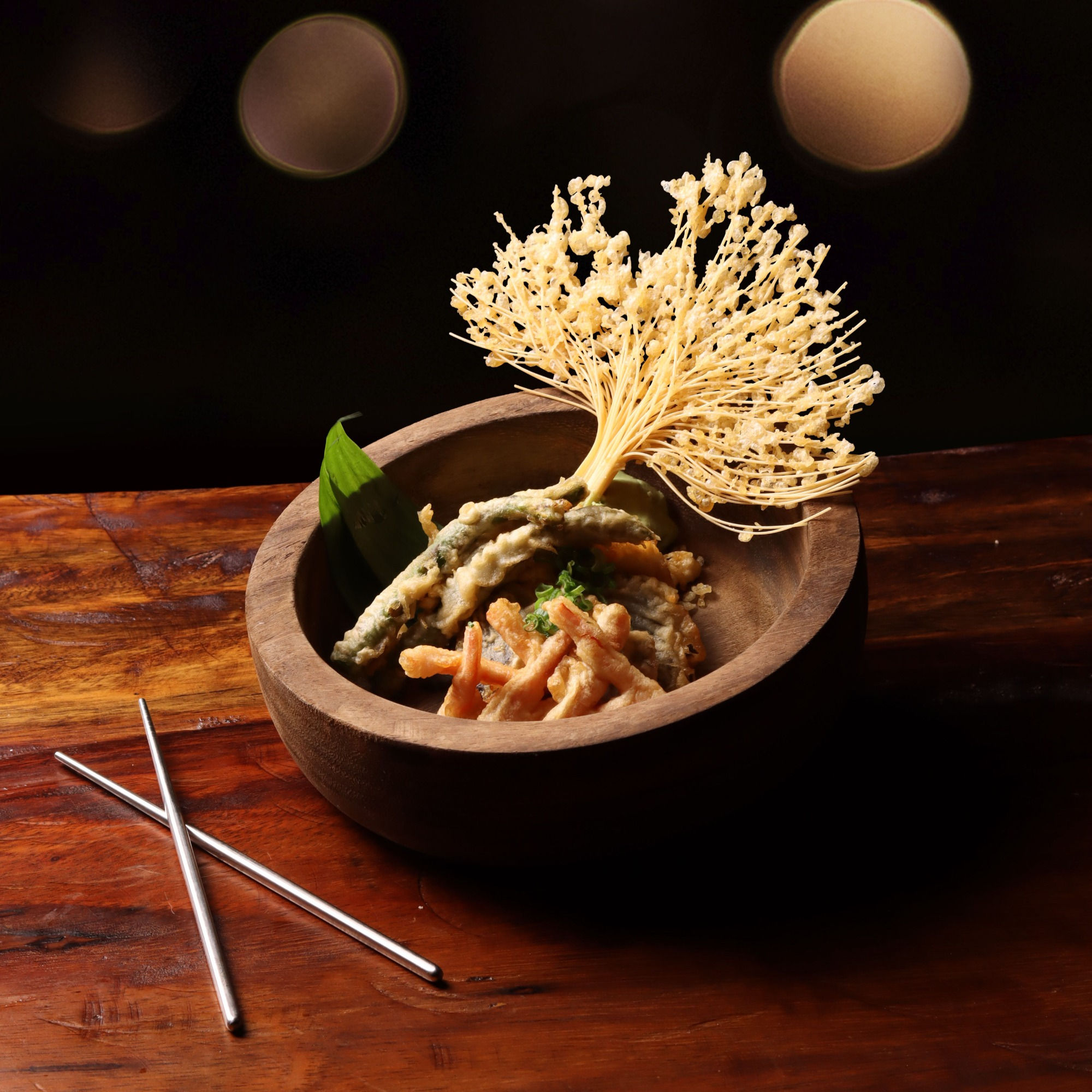 menú vegano en Funky Geisha