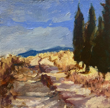 Shadows of My Mind - Oil by Robin Dodge.