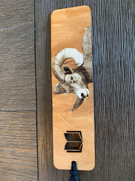  Big Horn Sheep Bookmark - Jewelry by Kate Colby.