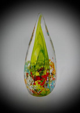 Vase - Blown Glass by Linda Dzwigalski-long 5