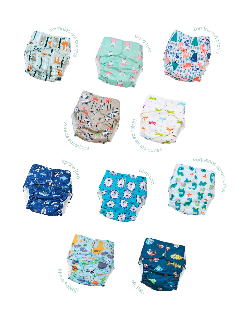 Miniatura: Pack pañalero full
