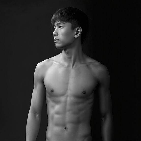 Yan Xin, Plongeur, chine, portrait, Claude Gauthier