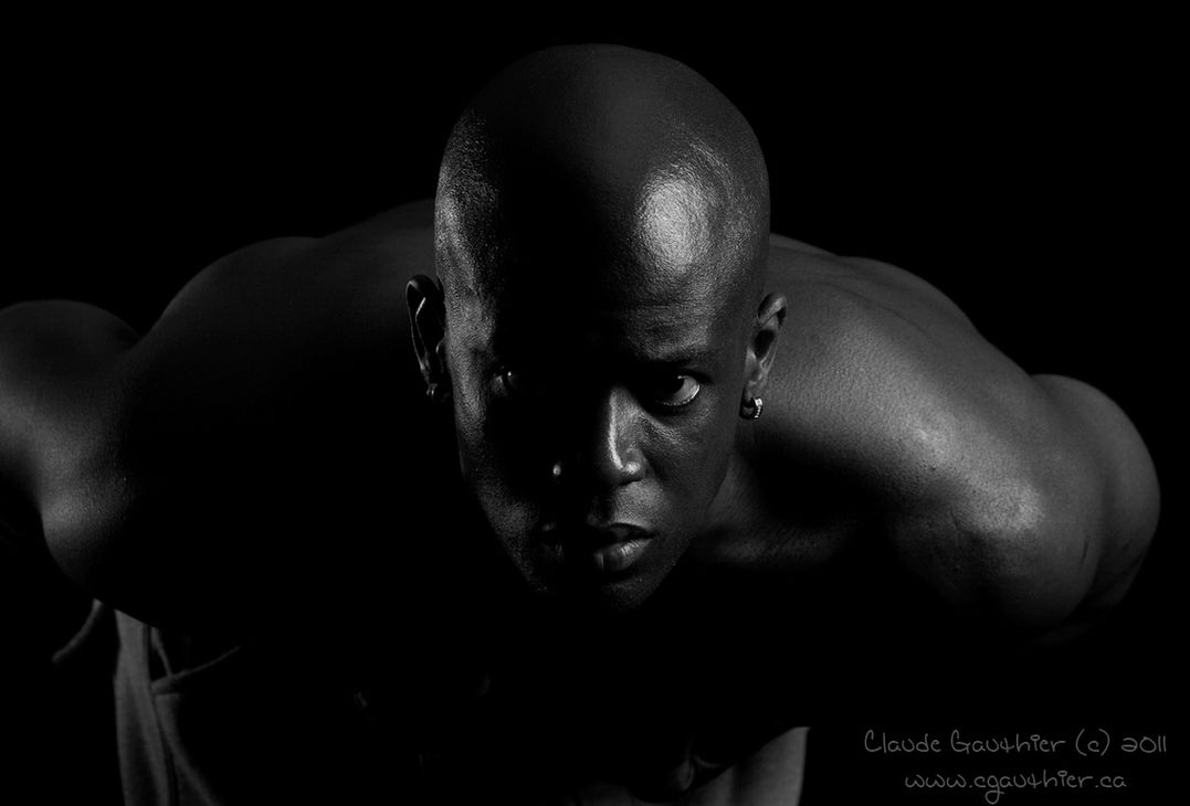 Male model, fine art studio, Montreal, Claude Gauthier
