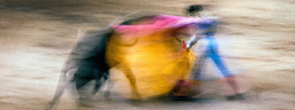Ernst Haas La Suerte de Capa, Pamplona, Spain 1956.jpg