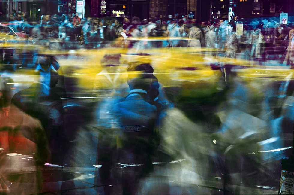 Ernst Haas Motion Crosswalk II, NY
