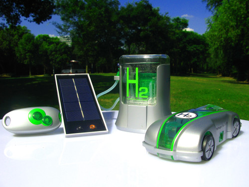 ミニカー H-racer & Hydrogen Station Kit How Do Hydrogen-Powered Cars Work?: Introducing the H-Racer 2