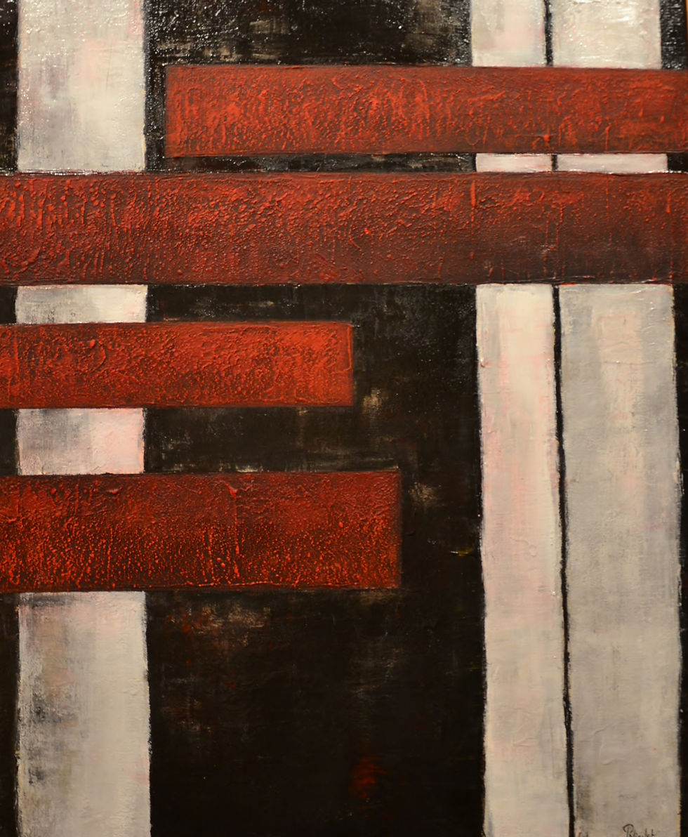 60x50 toile - "Passage" - 350.--