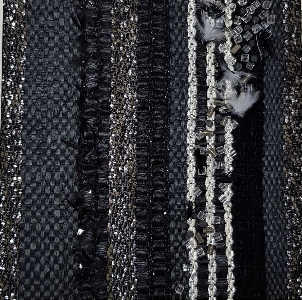 hommage à Coco Chanel - tissage sur métier - 450.--