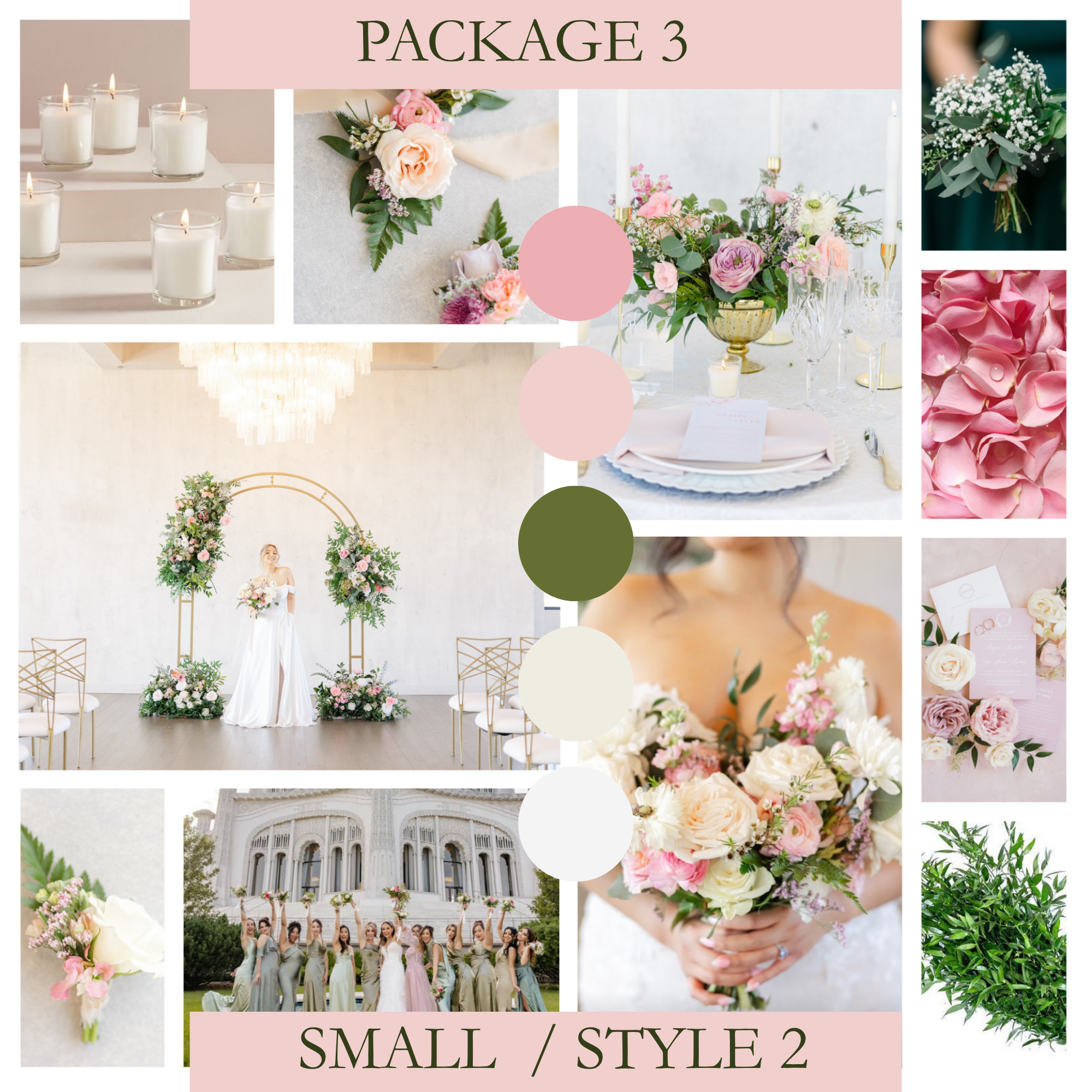 Promotional Package 3 ( Small/Rozy Collection with Premium Vase)
